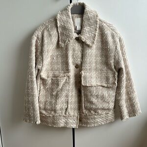 H&M Textured Weave Jacket, Size M